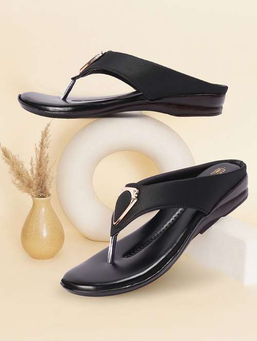 women embelished toe separator sandal - 21676817 -  Standard Image - 0