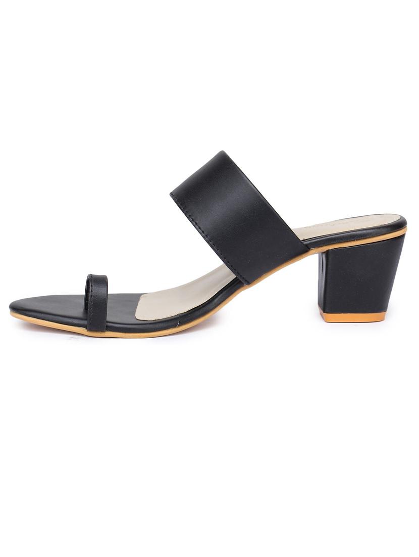 women slip on block heel sandal - 21676823 - Zoom Image - 0