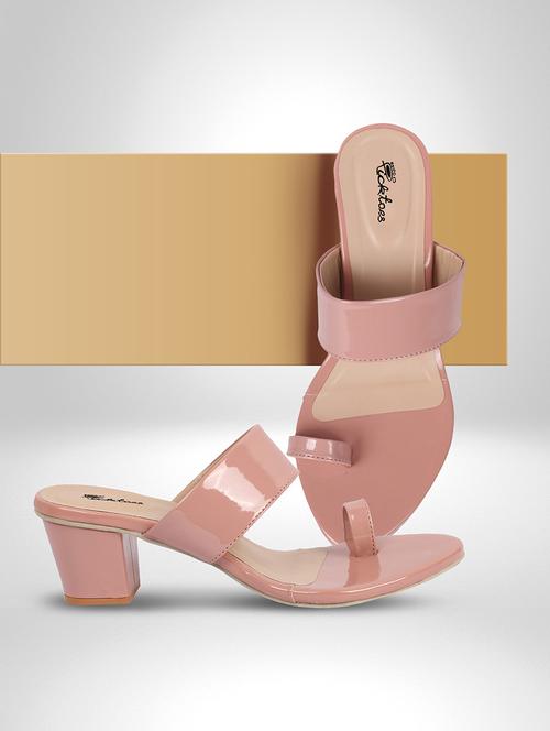 women slip on block heel sandal - 21676827 -  Standard Image - 0