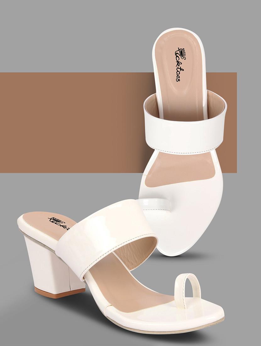women solid one toe sandal - 21676828 - Zoom Image - 0
