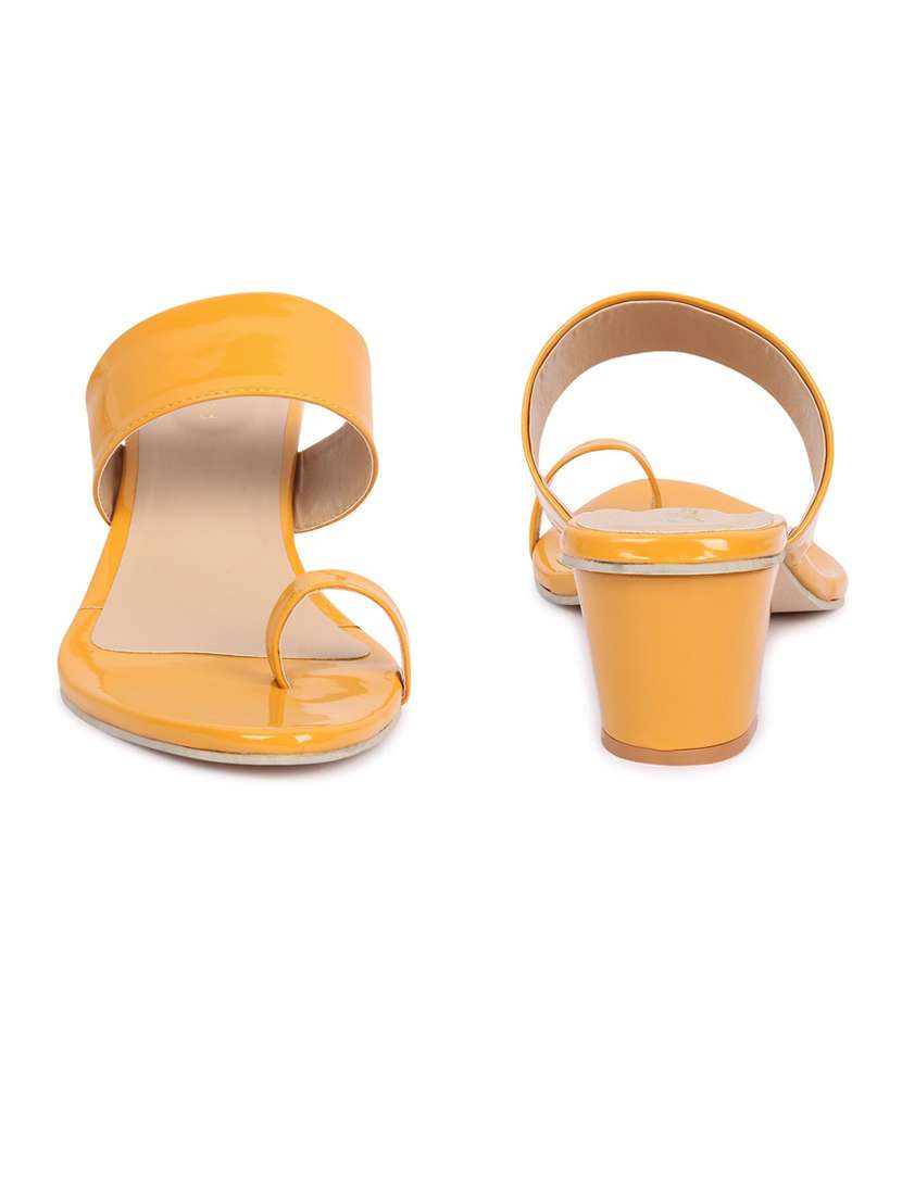 women slip on block heel sandal - 21676829 - Standard Image - 2