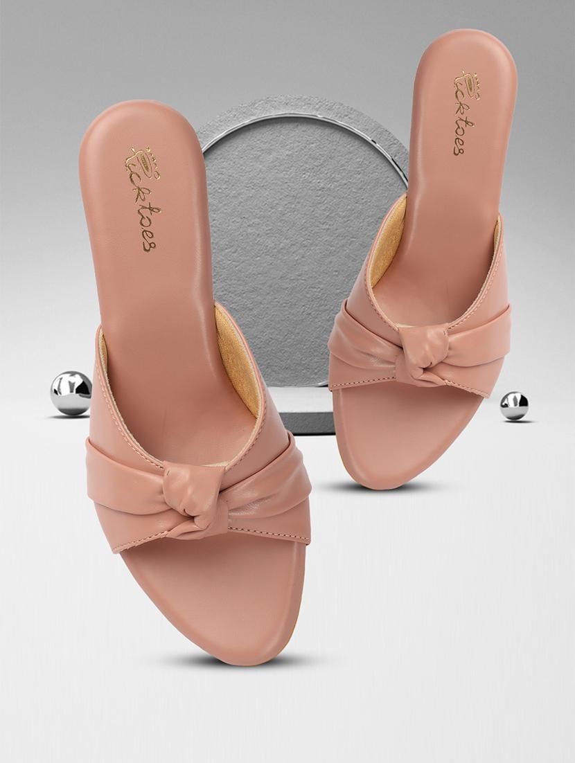 women pink slip on sandal - 21676850 - Zoom Image - 0