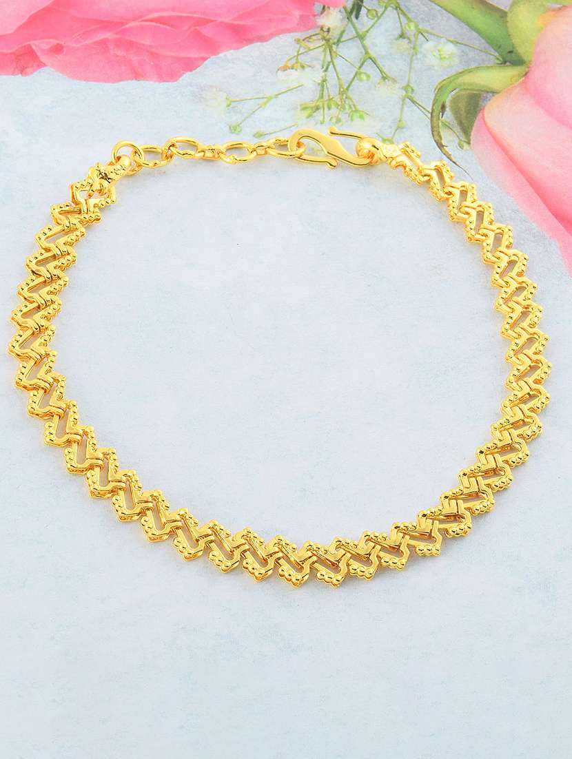 memoir brass micron goldplated fashion bracelet 