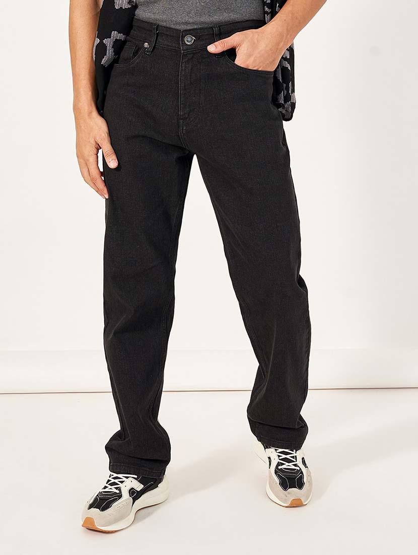 men solid mid rise denim jeans - 21677545 -  Zoom Image - 0