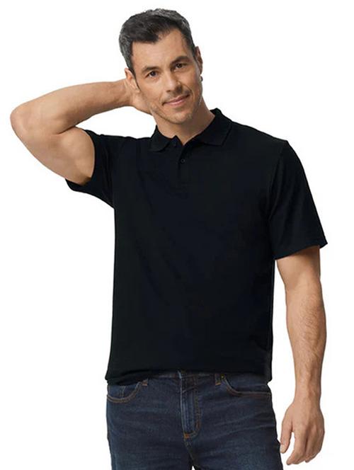men short sleeves plain polo t-shirt - 21677570 - Standard Image - 0