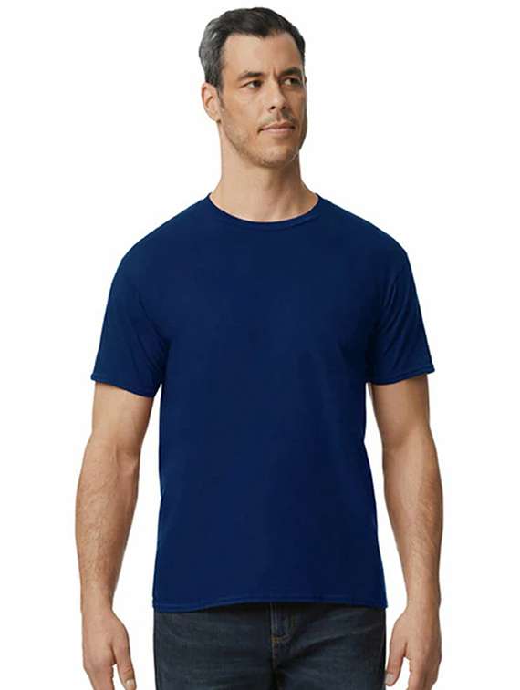 men round neck plain t-shirt