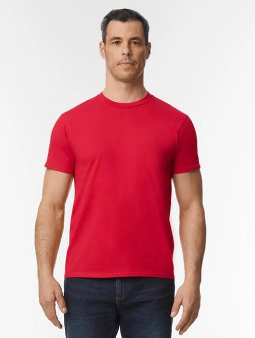 men round neck plain t-shirt - 21677582 - Standard Image - 0