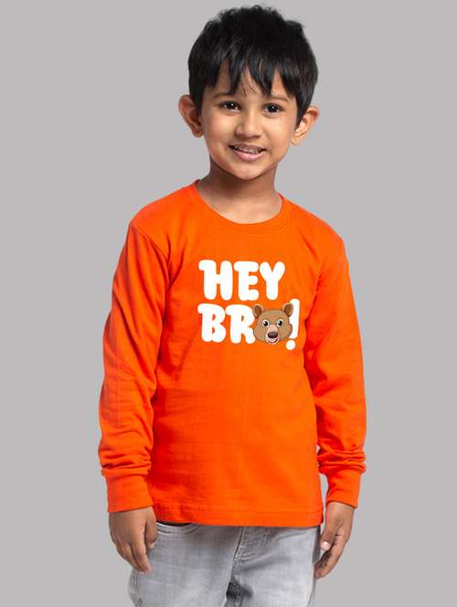 boys chest print long sleeve t-shirt - 21677602 -  Standard Image - 0