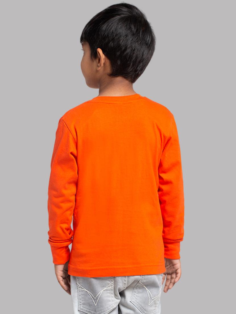 boys chest print long sleeve t-shirt - 21677602 - Standard Image - 2