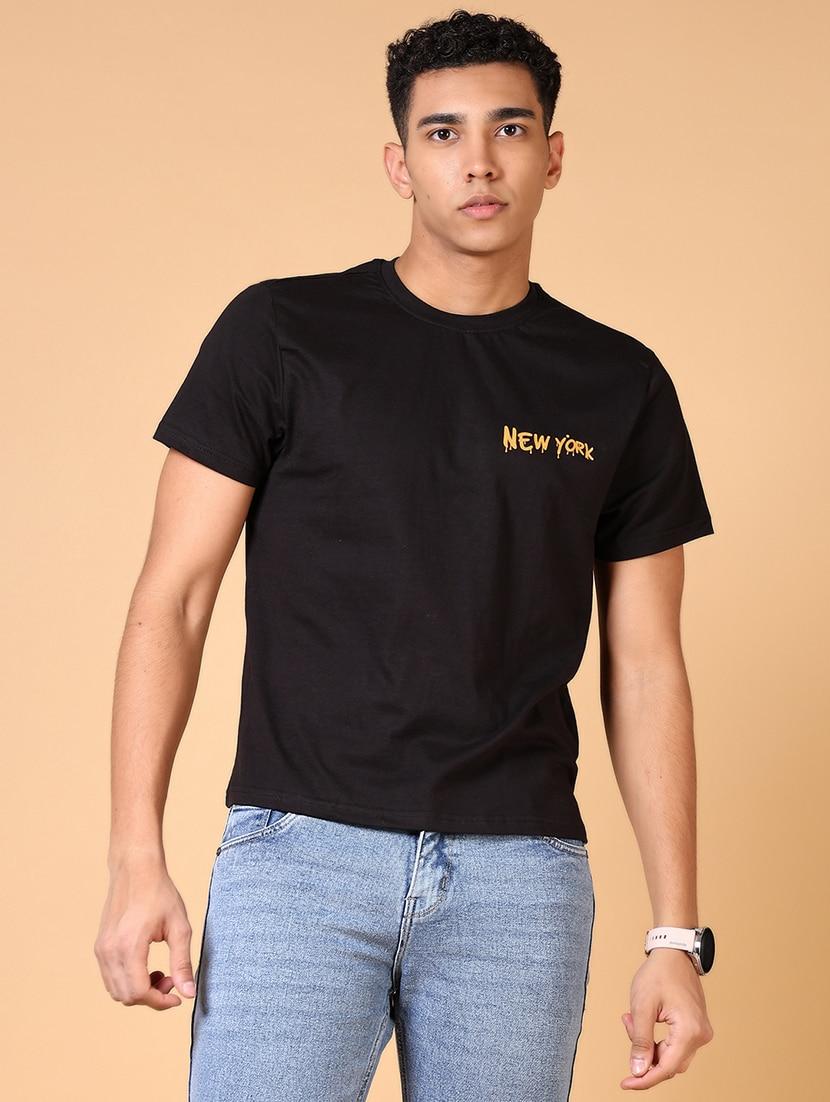 men back print short sleeve t-shirt - 21677629 - Standard Image - 2