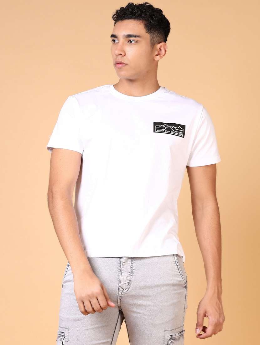 men back print short sleeve t-shirt - 21677631 -  Standard Image - 2