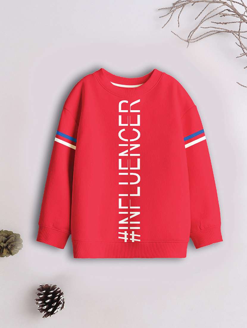 boys pack of 3 printed sweatshirt - 21678202 -  Standard Image - 2