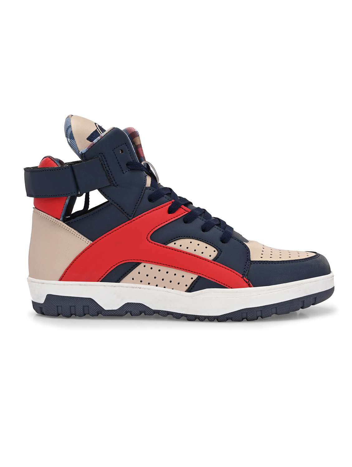 men color block lace up sneakers - 21678342 -  Standard Image - 2