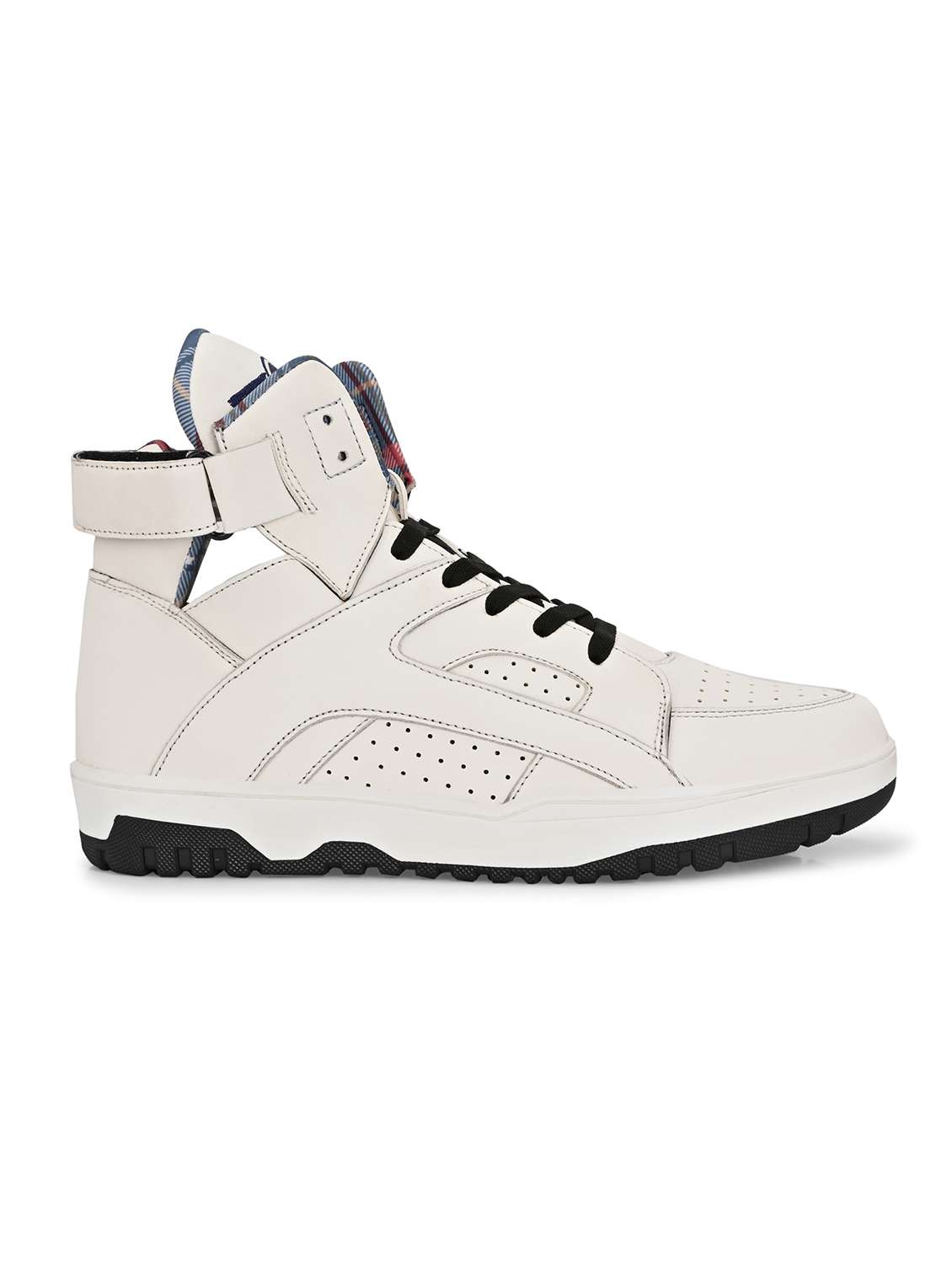 men white lace up sneakers - 21678344 - Standard Image - 2
