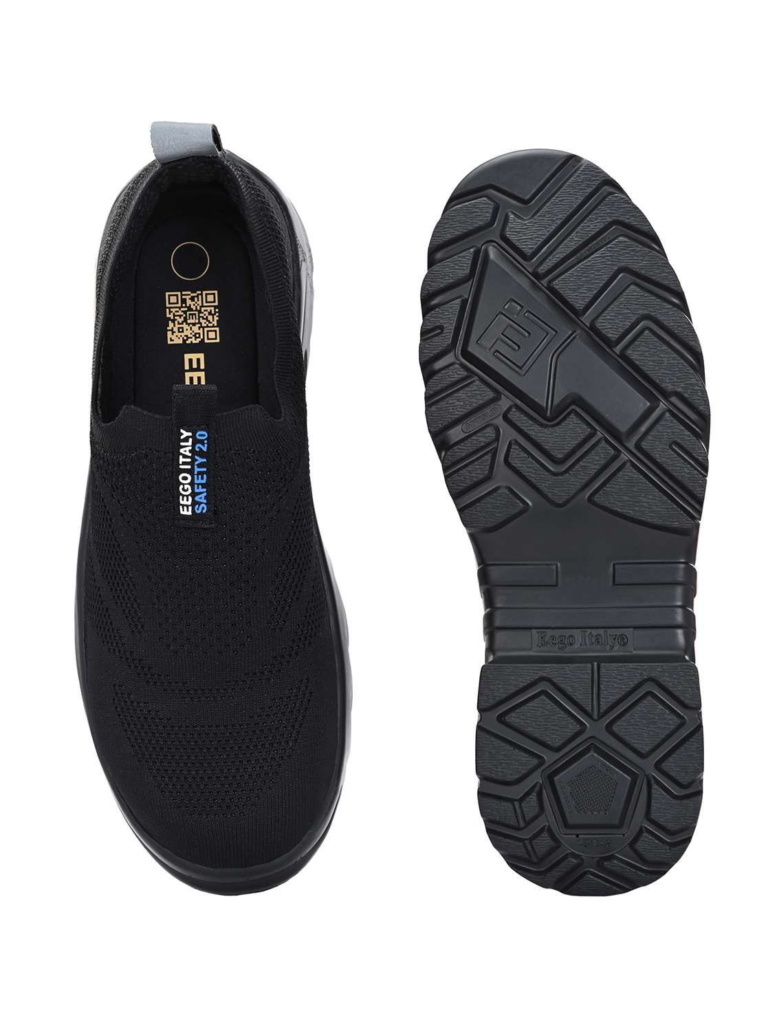 men black slip on sport shoe - 21678354 -  Standard Image - 7