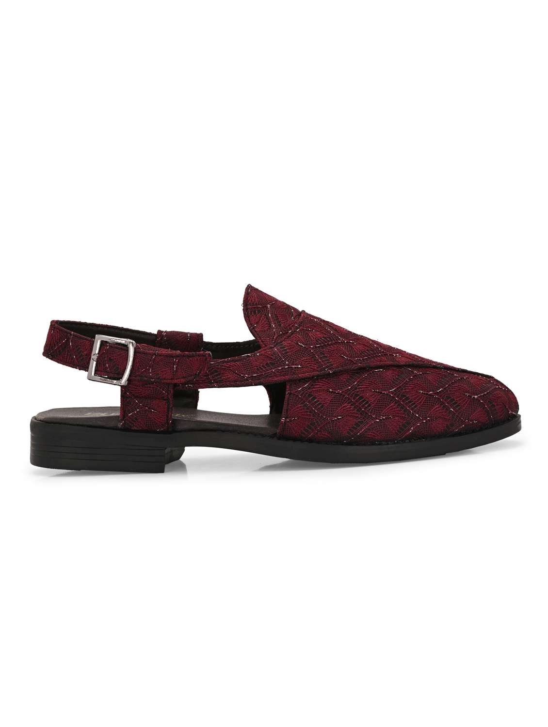 men textured back strap sandal - 21678359 -  Standard Image - 2