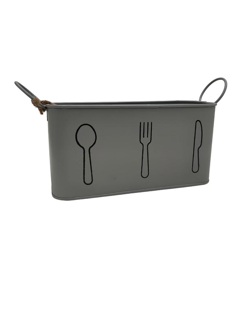 multipurpose steel cutlery holder - 21678514 - Zoom Image - 0