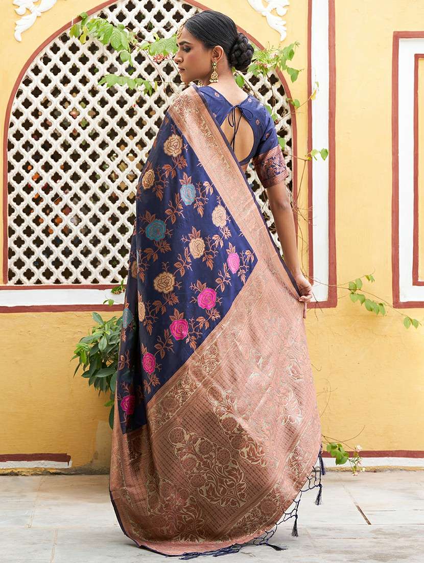 women self design banarasi saree with blouse - 21678698 - Standard Image - 2