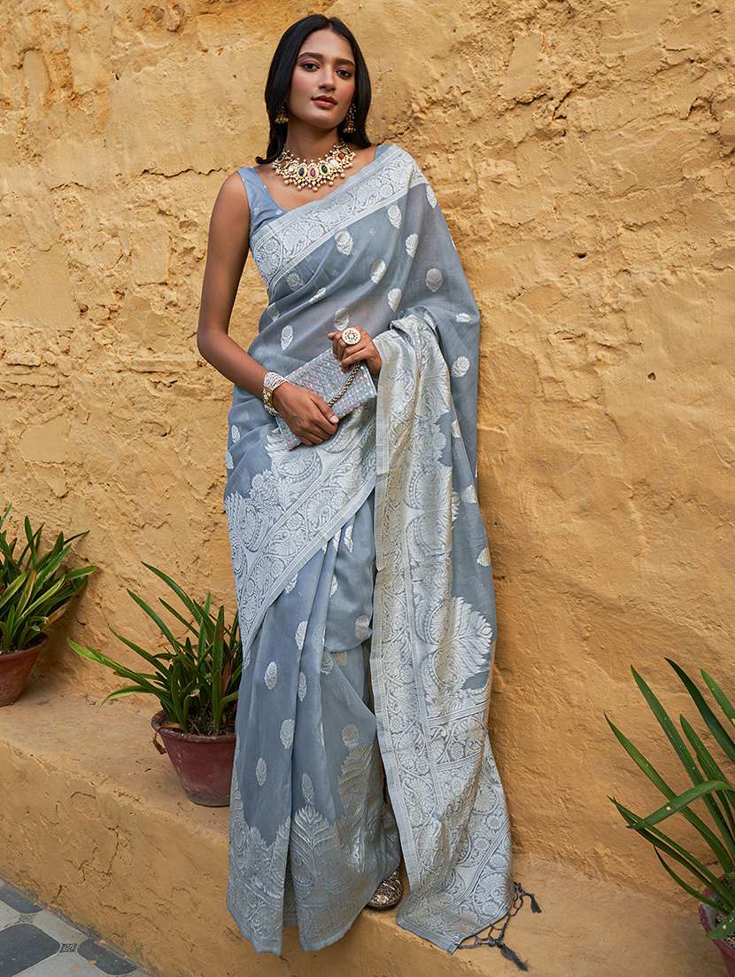 women self design banarasi saree with blouse - 21678743 -  Standard Image - 2