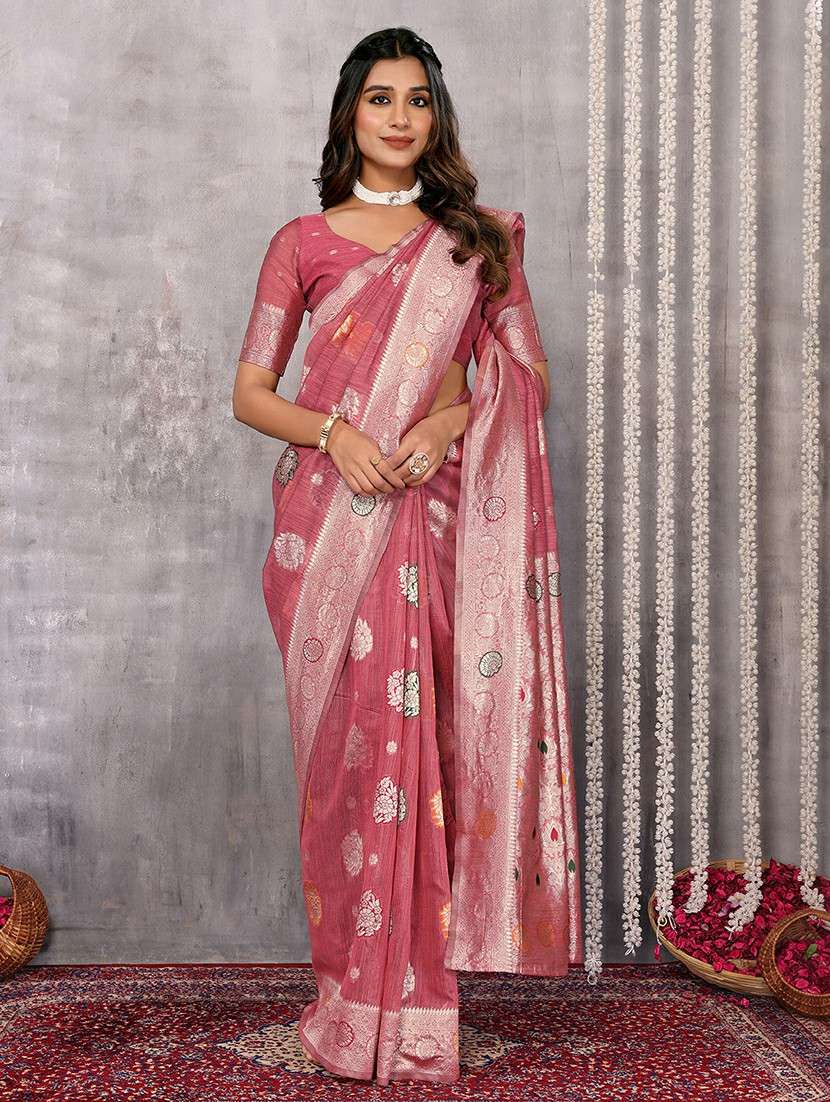 women self design banarasi saree with blouse - 21678774 -  Standard Image - 2