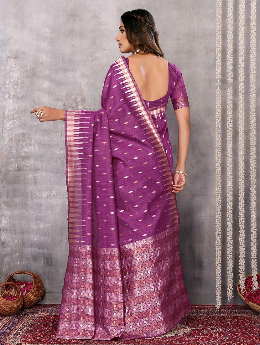women self design banarasi saree with blouse - 21678800 - Standard Image - 2