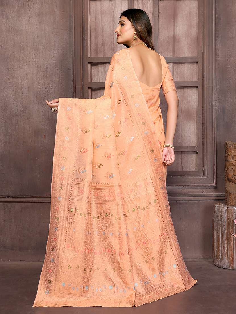 women self design kanjivaram saree with blouse - 21678806 - Standard Image - 2