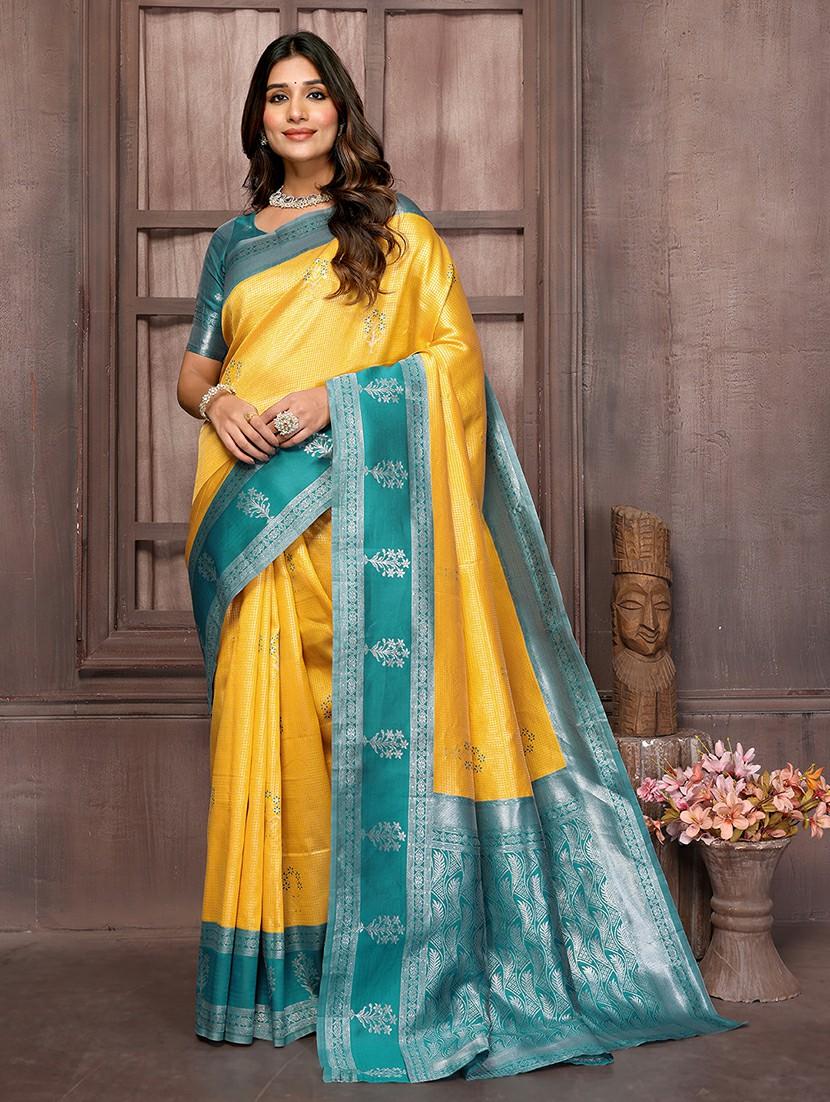 women self design bordered saree with blouse - 21678812 - Standard Image - 2
