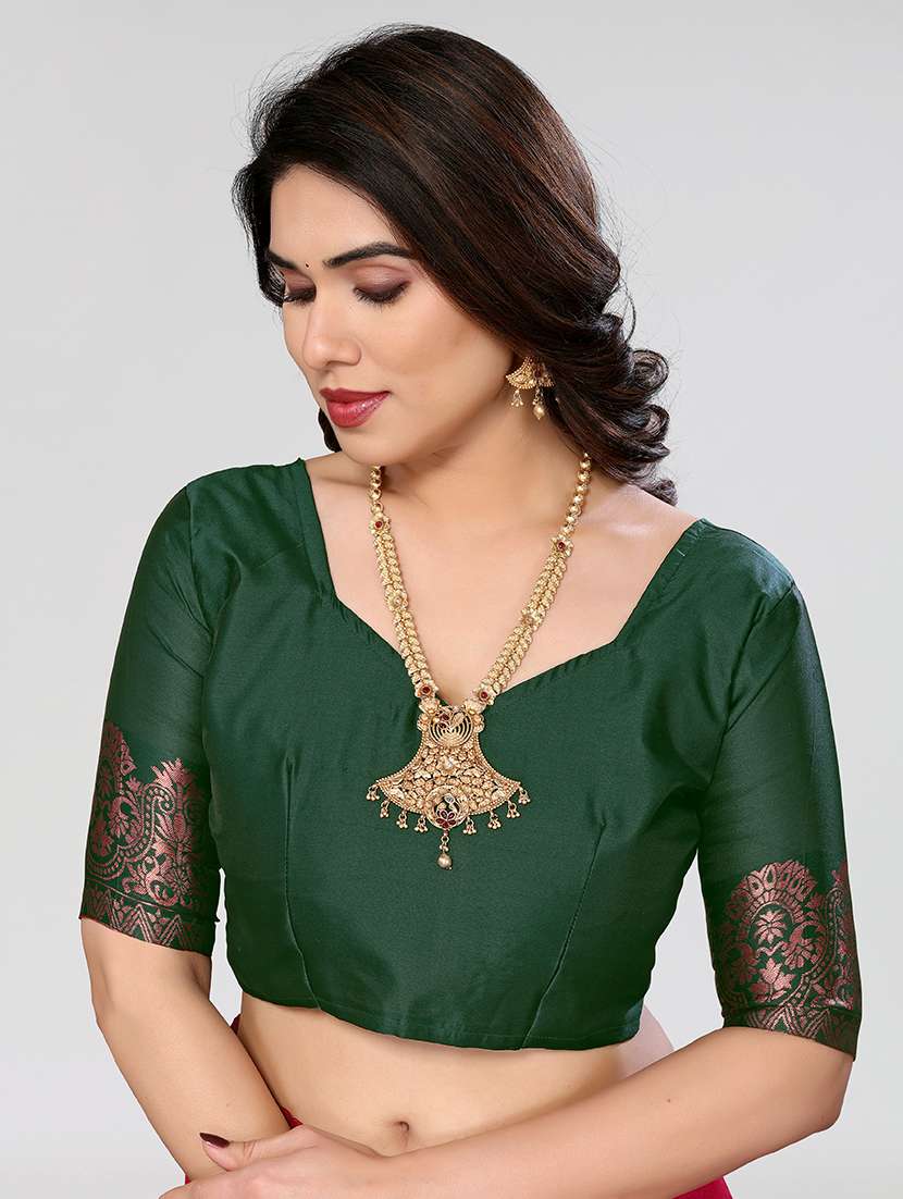 women self design banarasi saree with blouse - 21679107 -  Standard Image - 2