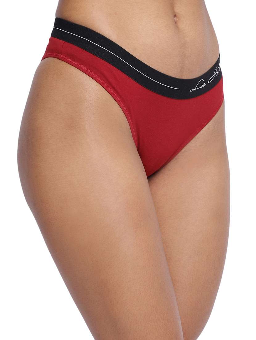 women plain low rise bikini panty - 21679319 -  Standard Image - 2