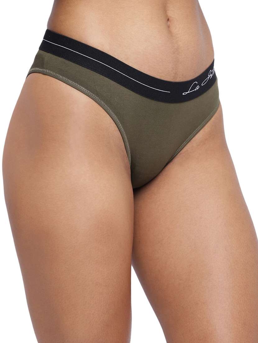 women plain low rise bikini panty - 21679320 -  Standard Image - 2