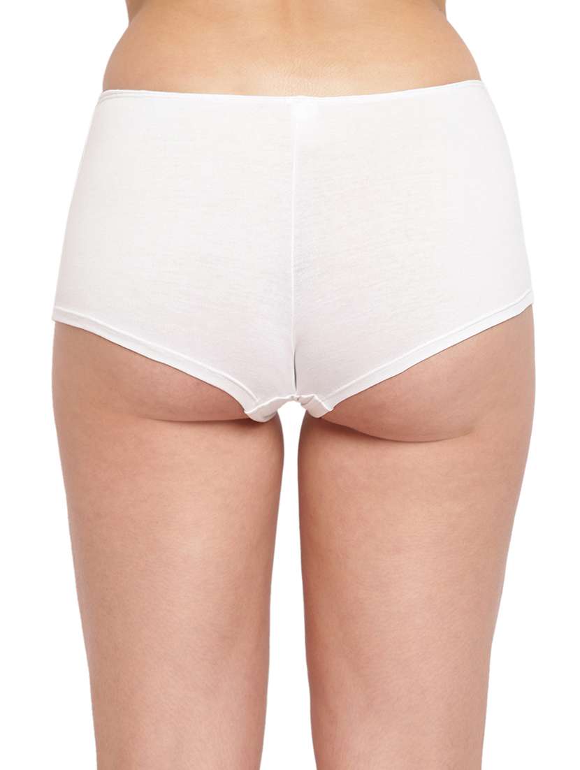 women plain mid rise boy shorts panty - 21679336 -  Standard Image - 2