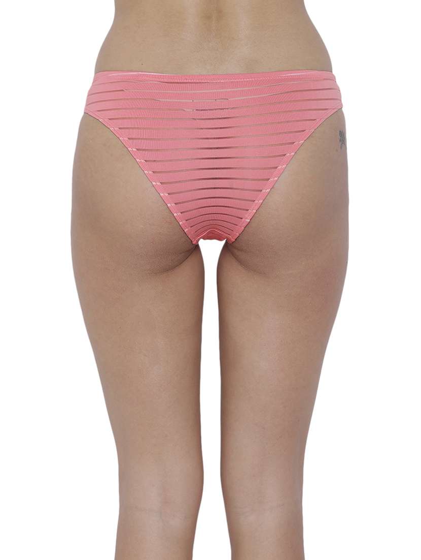 women solid low rise bikini combo - 21679356 -  Standard Image - 2