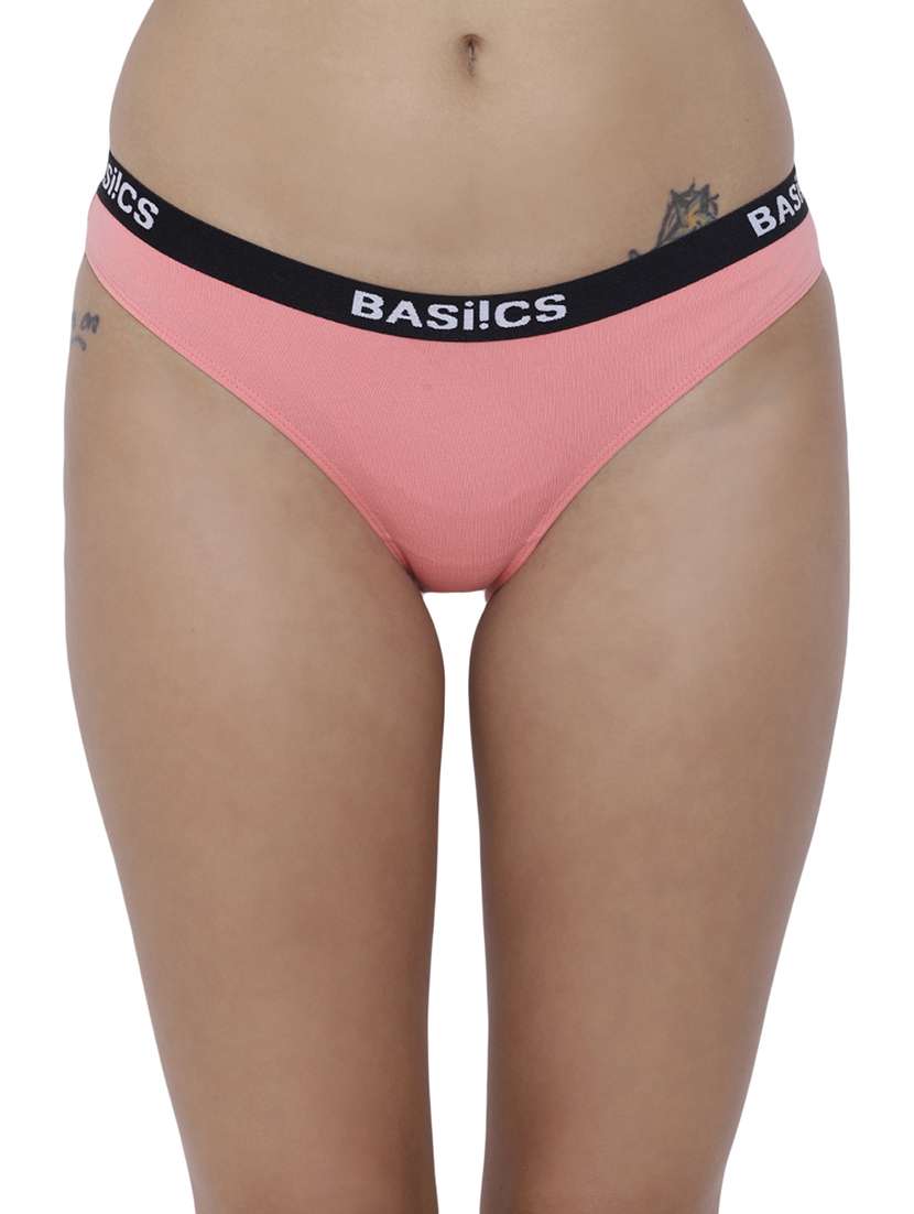 women solid low rise bikini combo - 21679360 -  Standard Image - 2