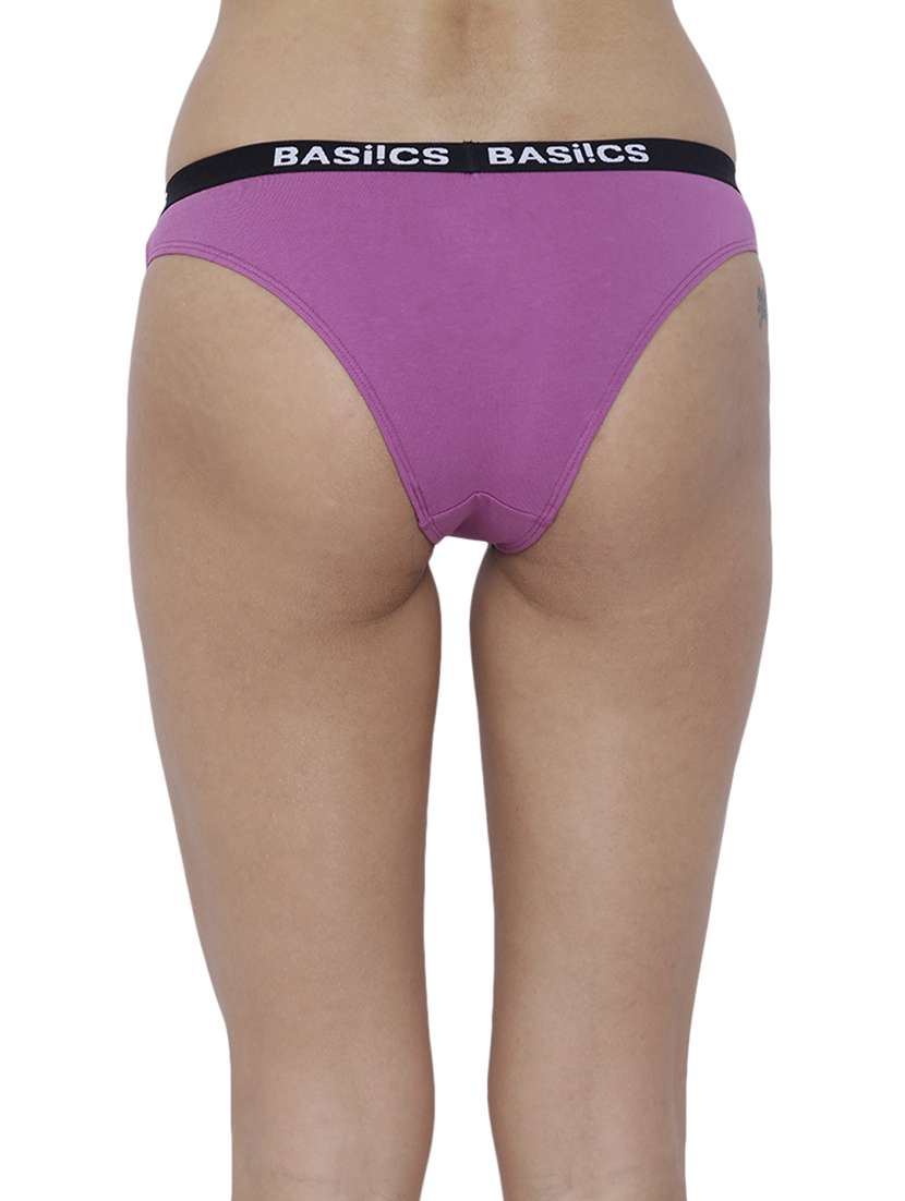 women solid low rise bikini combo - 21679363 -  Standard Image - 2