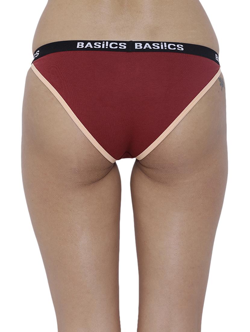 women solid low rise bikini combo - 21679368 - Standard Image - 2