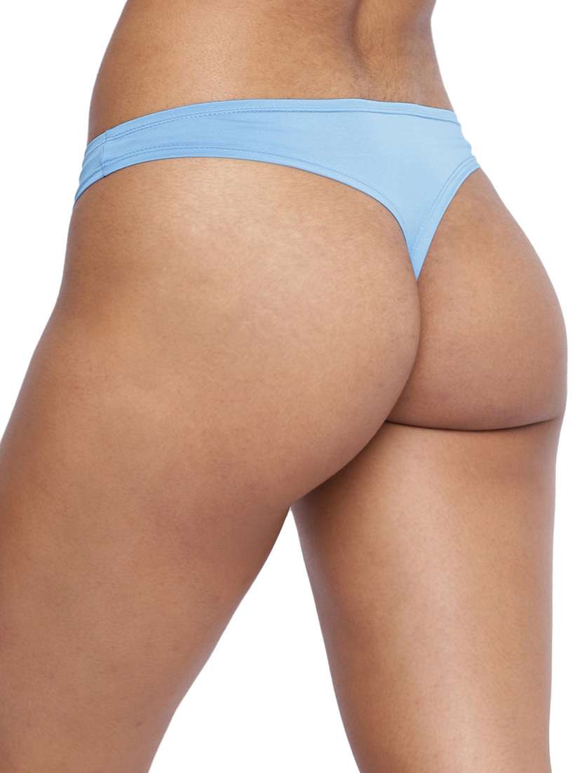 women solid low rise bikini  - 21679373 -  Standard Image - 2