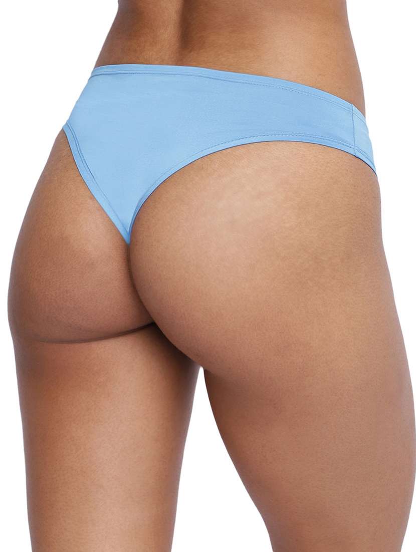 women solid low rise bikini combo - 21679378 -  Standard Image - 2