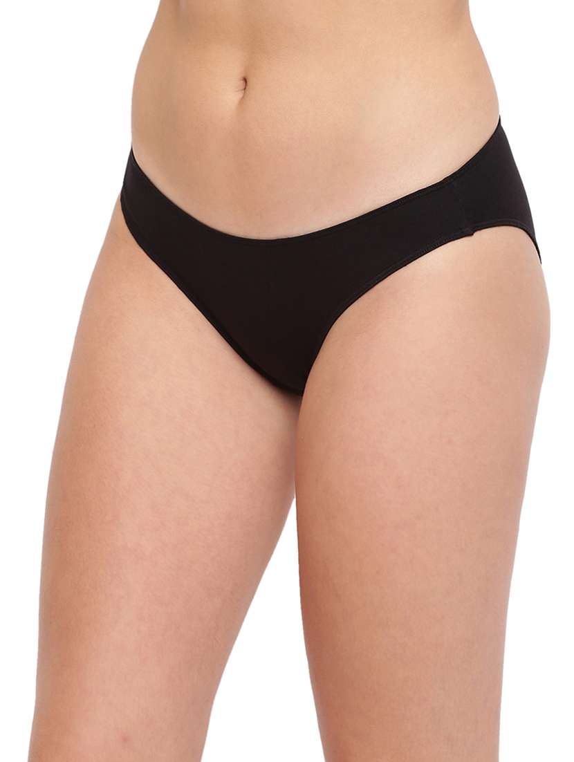 women pack of 3 solid low rise panty  - 21679448 -  Standard Image - 2