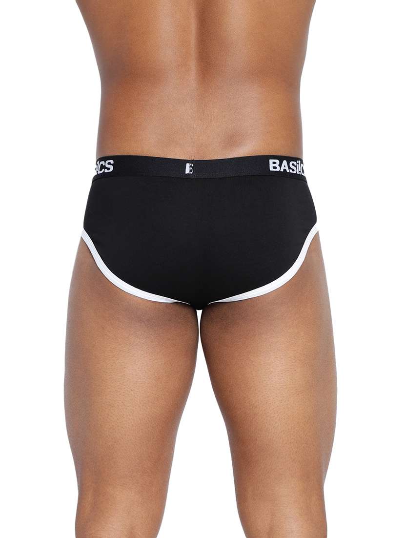 men solid low rise hipster briefs - 21679552 -  Standard Image - 2