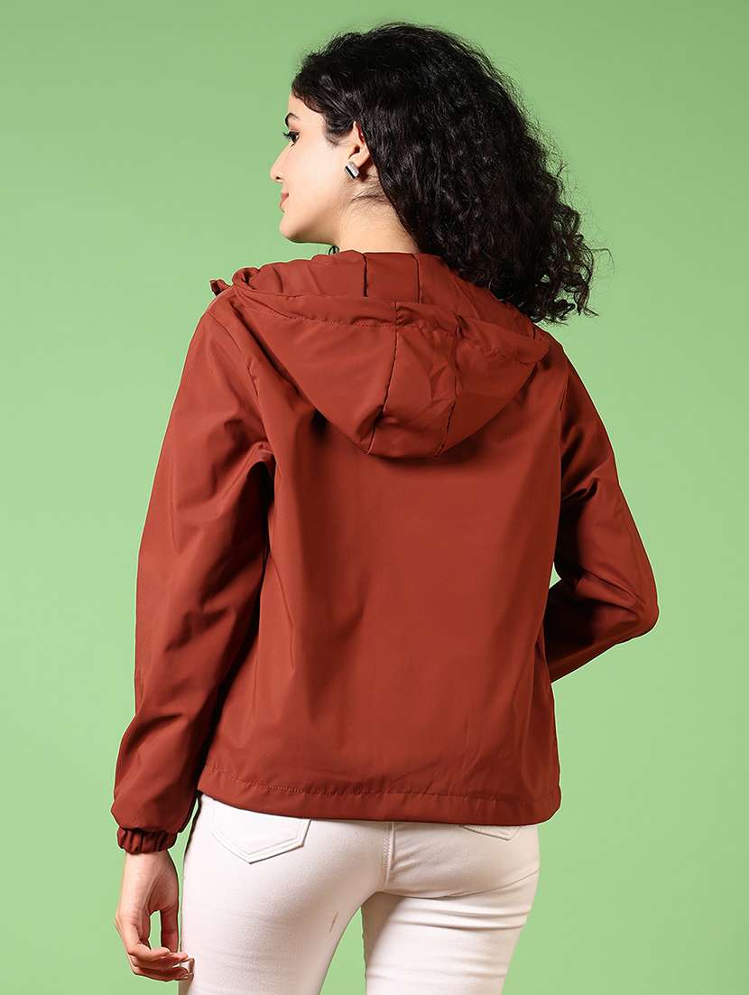 women solid long sleeve jacket - 21679765 -  Standard Image - 2