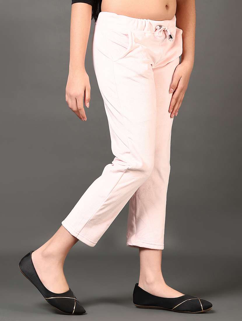 girls solid mid rise winter wear pyjama  - 21679813 -  Standard Image - 2