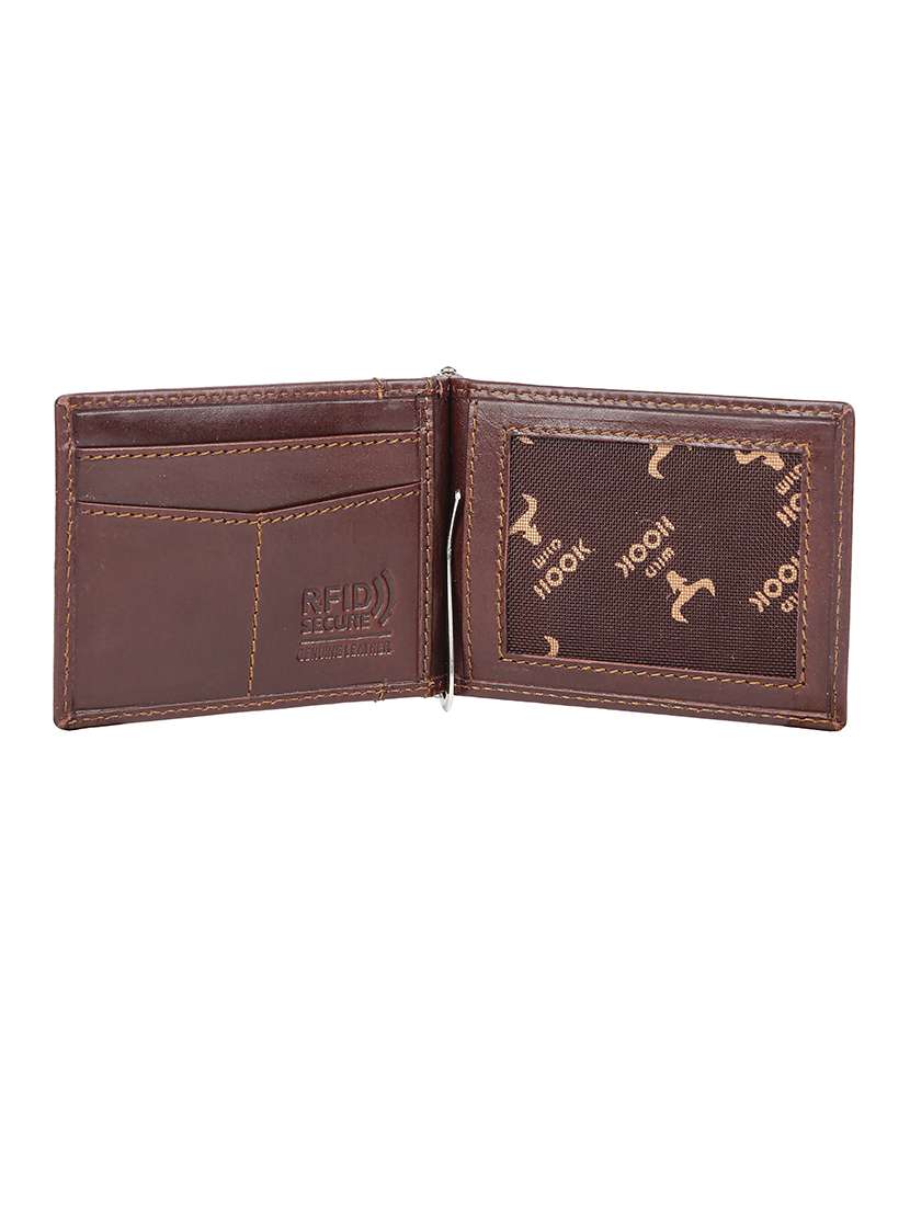 men brown genuine leather wallet - 21680223 -  Standard Image - 2
