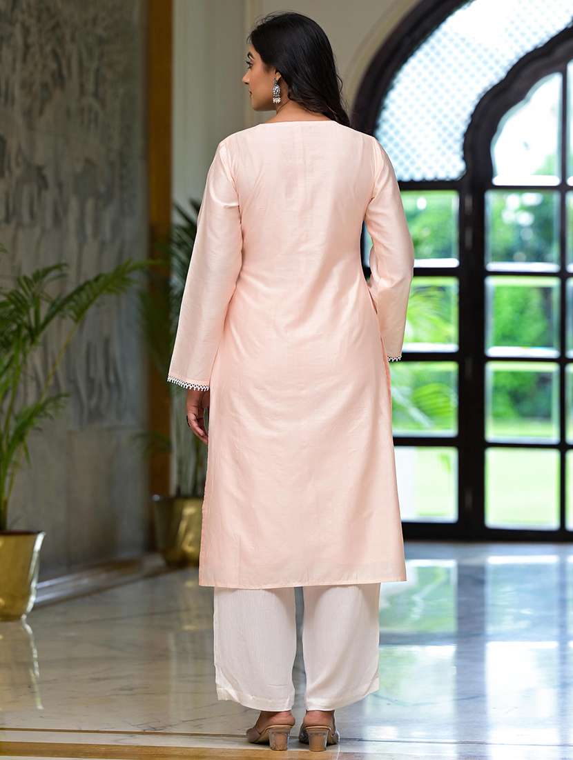 women embroidered kurta pant set with duaptta - 21680524 - Standard Image - 2