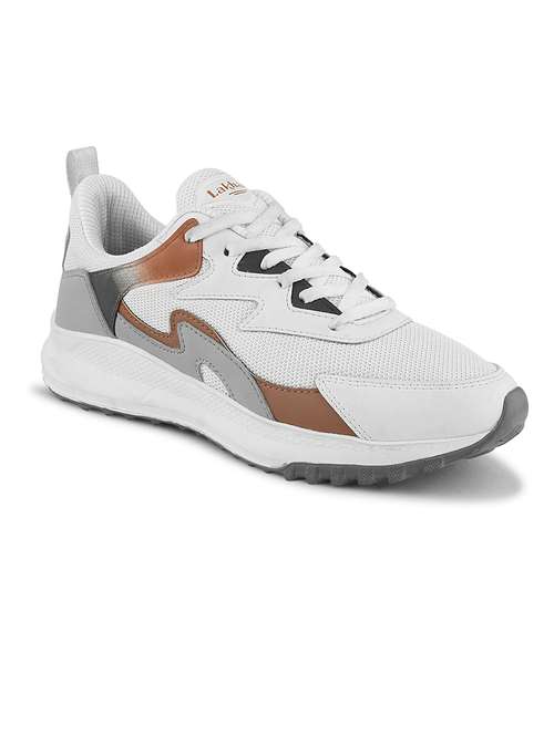 men lightweight lace up sport shoes - 21681295 - Standard Image - 0