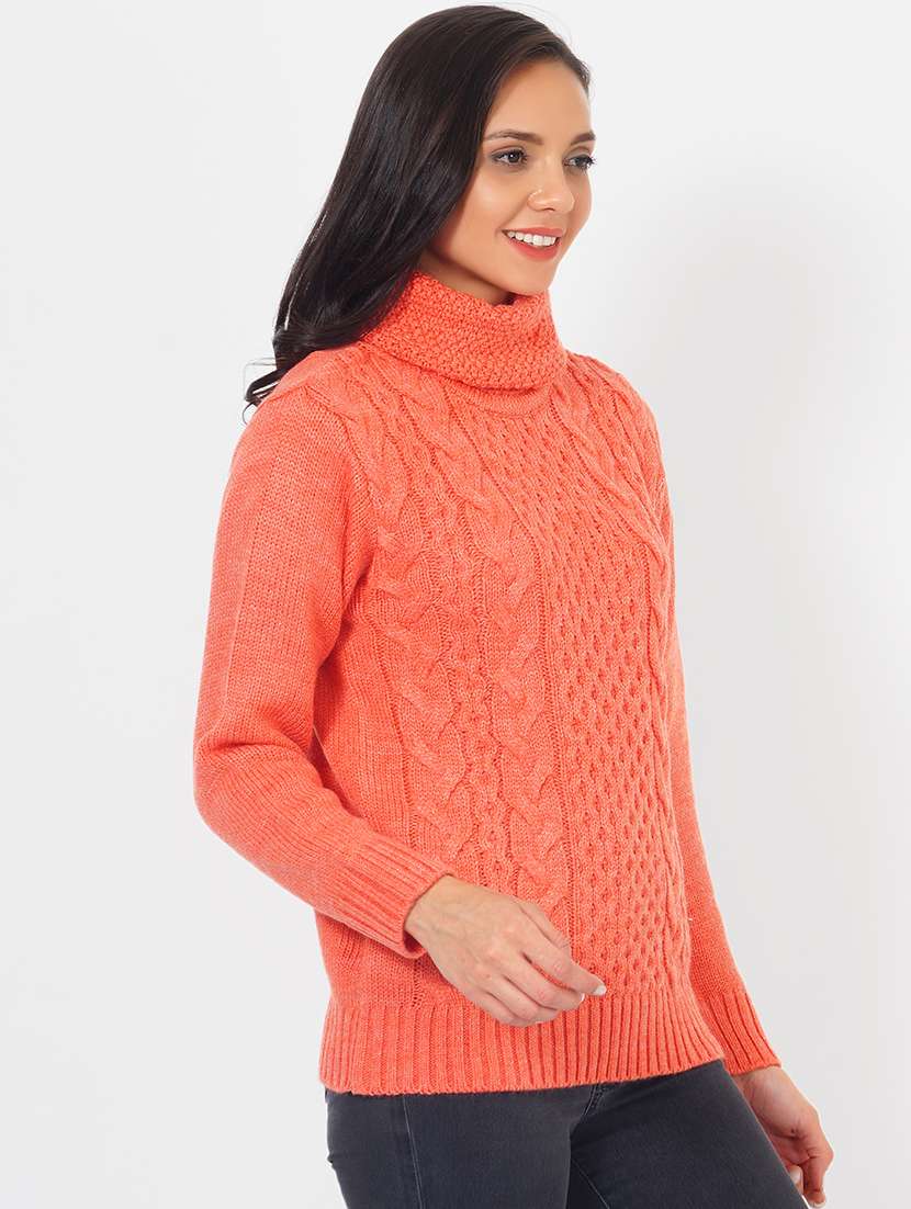women self designed long sleeves pullover - 21681863 - Standard Image - 2
