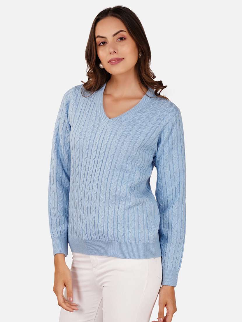 women embellished long sleeves pullover - 21681875 -  Standard Image - 2