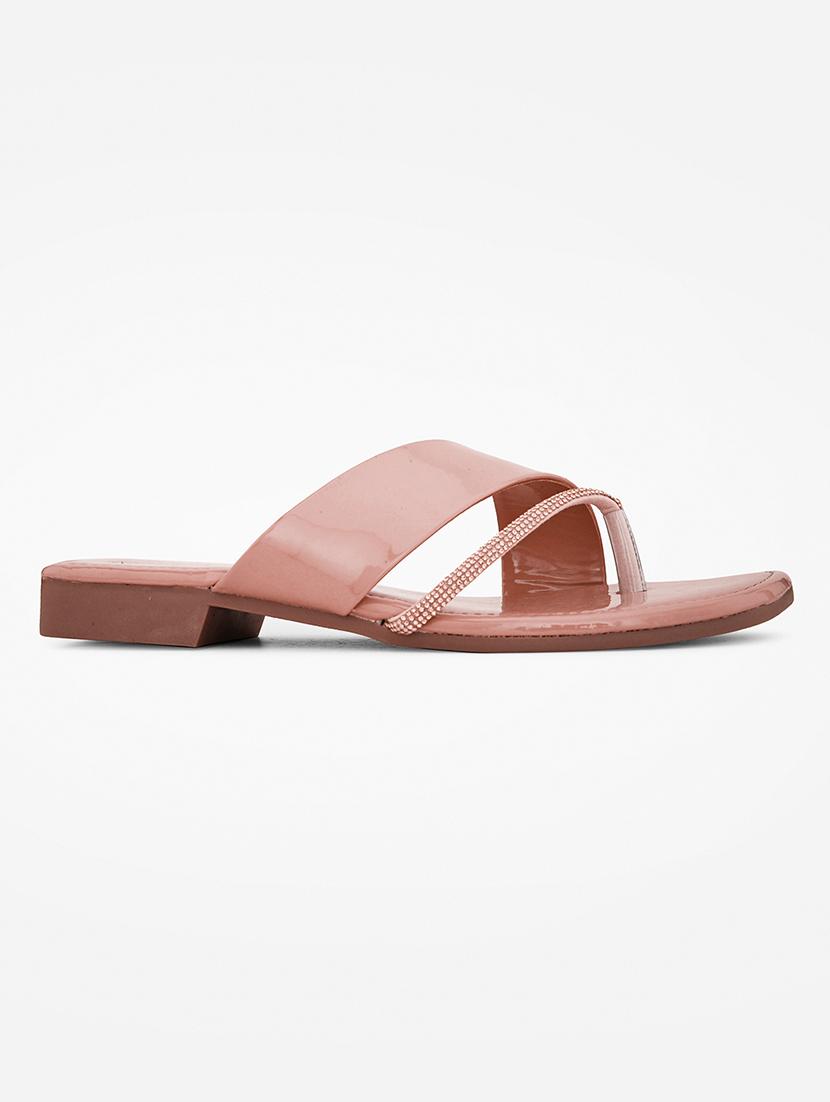 women pink toe separator sandal - 21681908 - Standard Image - 2