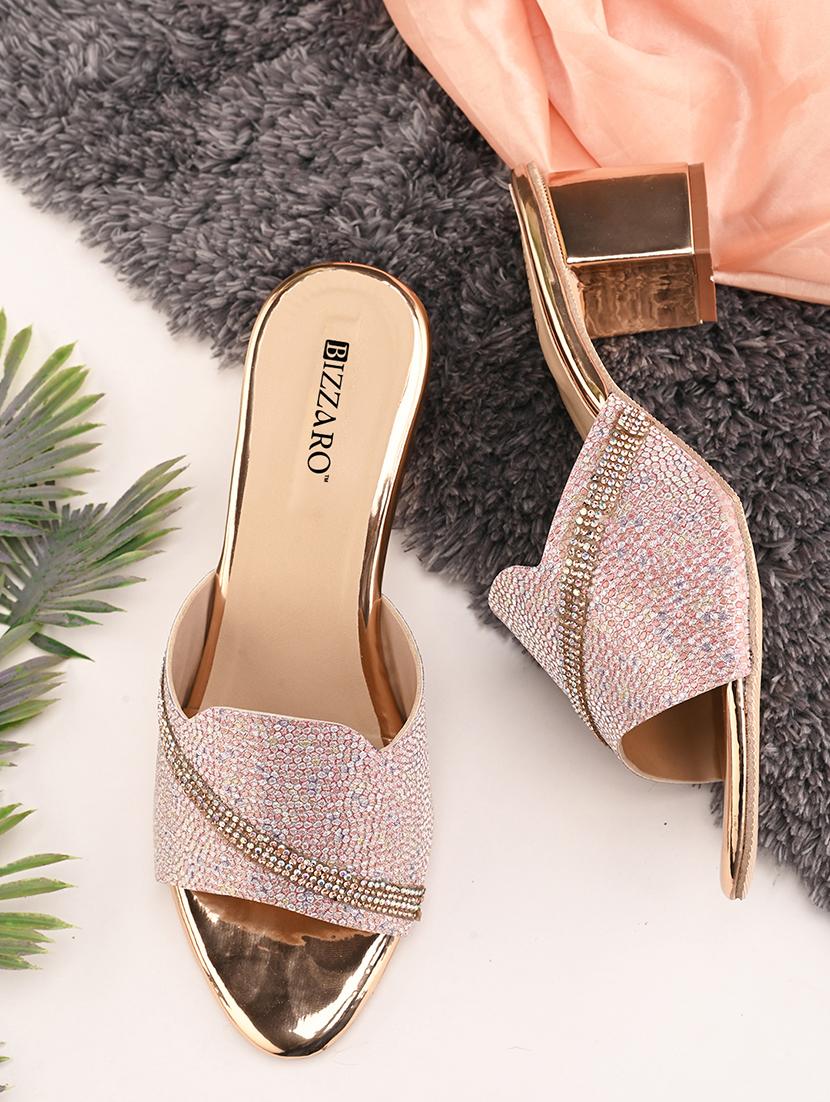 women pink slip on sandal - 21681912 -  Zoom Image - 0