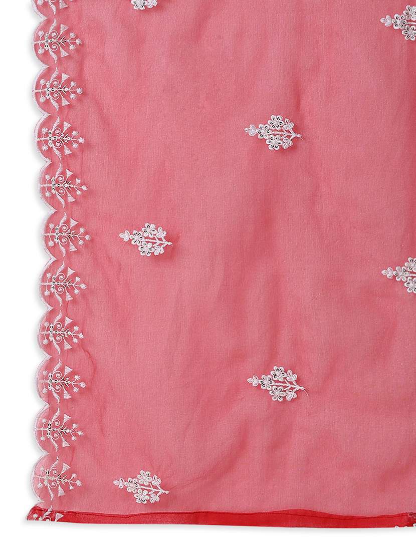 women embroidered kurta pant set with dupatta - 21682165 -  Standard Image - 7