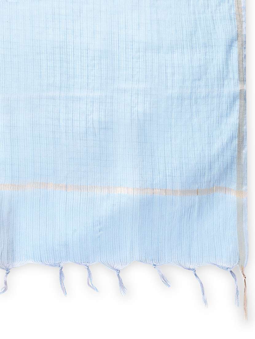 women stripes kurta pant set with dupatta - 21682185 -  Standard Image - 7